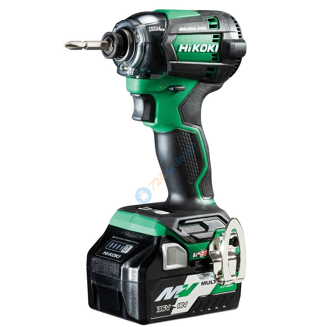 HİKOKI WH18DC-2.0 18V 2.0 AH 210 NM 4-10MM KÖMÜRSÜZ AKÜLÜ DARBELİ