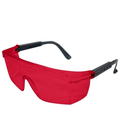 Max Safety S400-KR Kırmızı Lens Gözlük