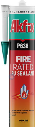 Akfix AA833 Yangına Dayanıklı Pu Mastik 310 ml