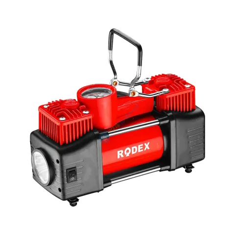 RODEX RDX7304 HAVA KOMPRESÖRÜ ÇİFT PİSTONLU 150PSI 12V 210W
