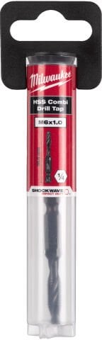 Milwaukee 1/4in HSS-G Metal KILAVUZ MATKAP UCU M6x57mm-1pc