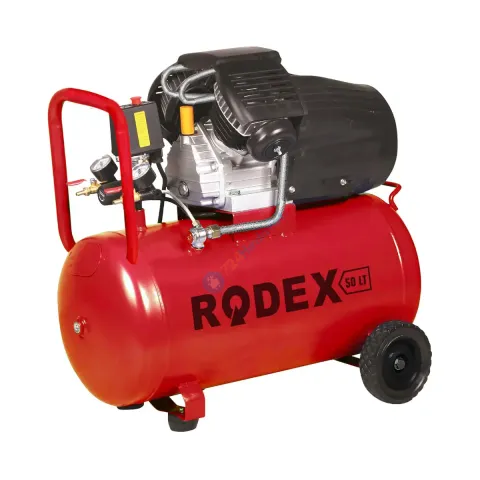 RODEX RDX7503 ELEKTRİKLİ HAVA KOMPRESSÖRÜ 2 SİLİNDİRLİ 50L 3HP/