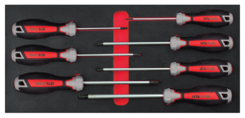 F99-E0705 7 Parça C-PLUS TORX Tornavida Takımı
