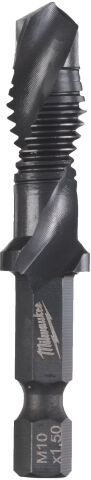 Milwaukee 1/4in HSS-G Metal KILAVUZ MATKAP UCU M10x58mm-1pc