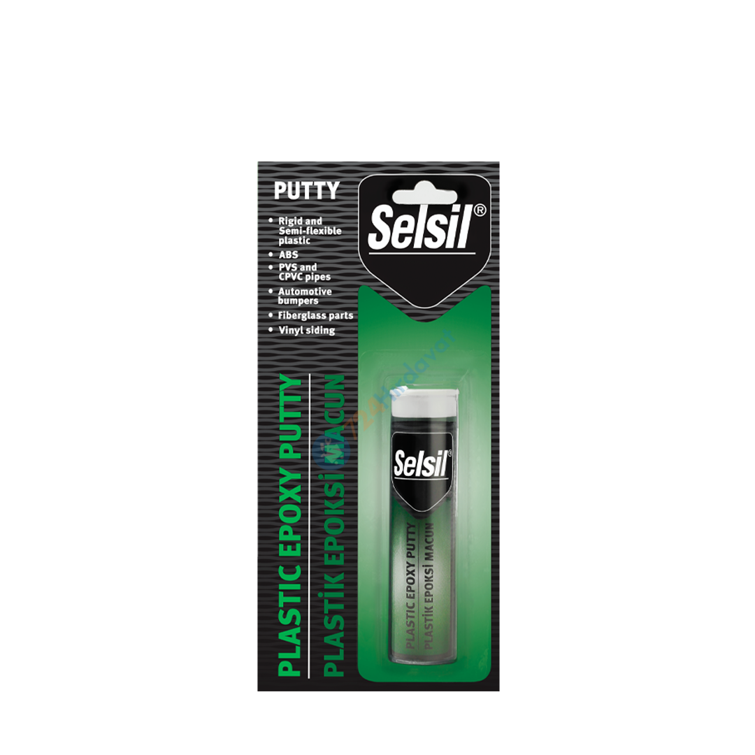 Selsil Plastik Epoksi Macun 57 gr Kırık Beyaz