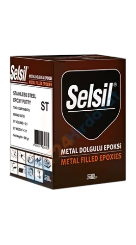 Selsil Stainless Stell Putty (ST) 500 Gr