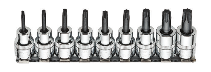 Ceta Form C18S-RT09 9 Parça 3/8'' Torx Uçlu Lokma Takımı