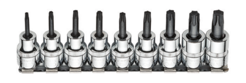 Ceta Form C18S-RT09 9 Parça 3/8'' Torx Uçlu Lokma Takımı