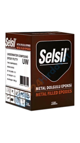 Selsil Wet Surface Repair Putty (UW) 500 Gr