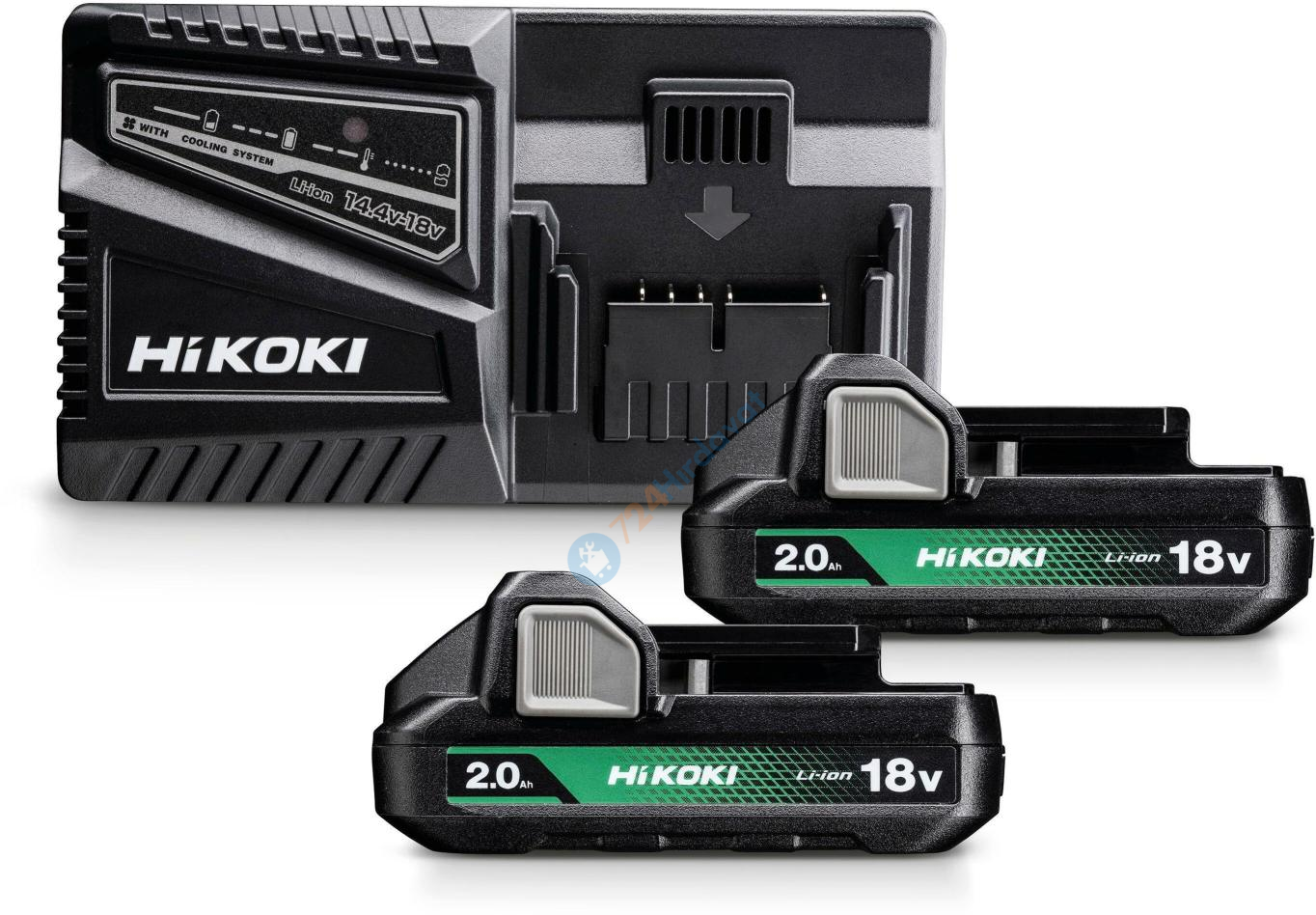 HİKOKI UC18YFSLWFZ 2 AD. BSL1820M+1 ADET UC18YFSL