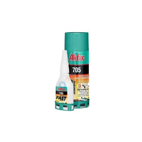 Akfix GA065 705 Hızlı Yapıştırıcı Seti 400 ml + 100 gr