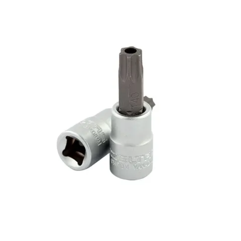 İzeltaş 1/4'' Lokmalı Star Delikli Torx Uç Tr27