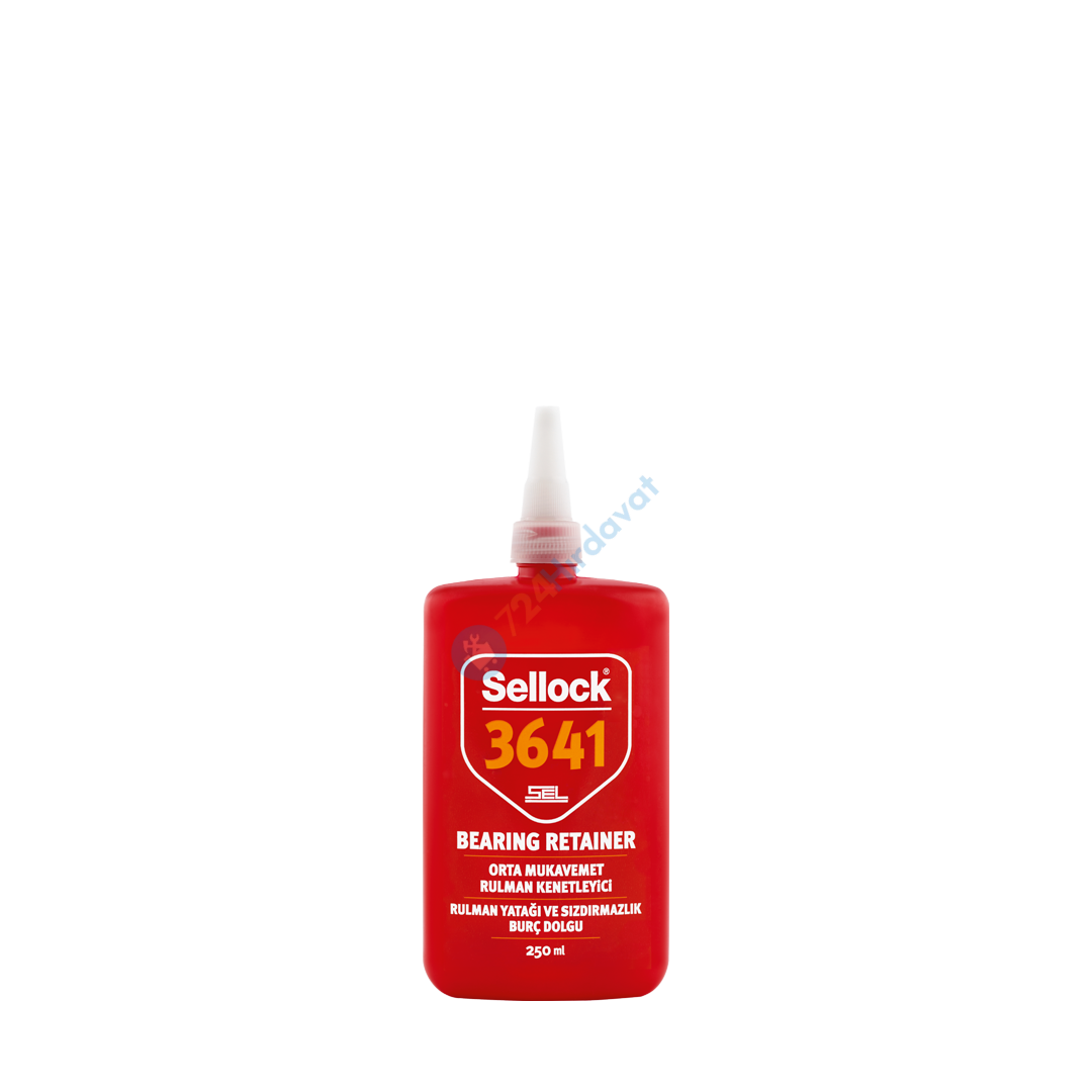 Selsil 3641 Orta Mukavemetli Rulman Kenetleyici 50 ml Sarı