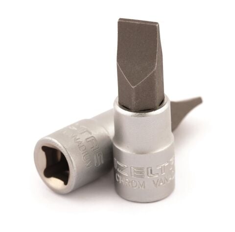 İzeltaş 1/4'' Lokmalı Düz Uç 3 Mm