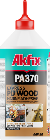 Akfix GA370 PA370 PU Ekspres Ahşap Deniz Tutkalı 500 gr