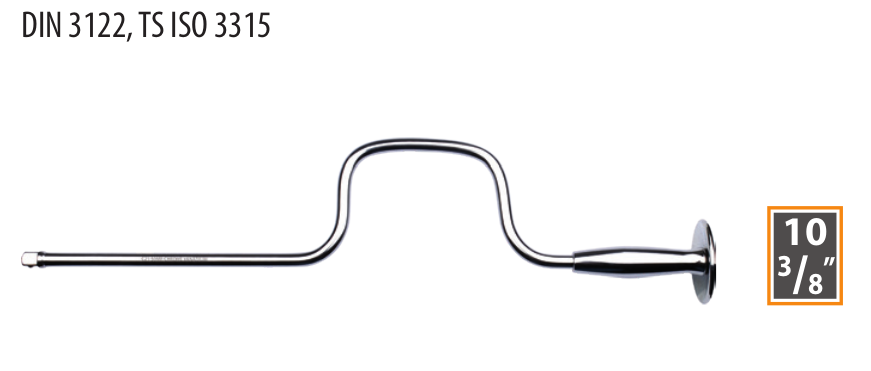 Ceta Form C11-50MR 3/8'' Fırdöndü Kol (Metal Avuç Saplı)