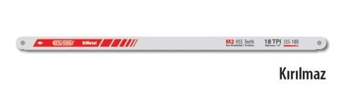 Ceta Form J35-18B Testere Yedeği (HSS-Bİ Metal) - 300 mm (18 TPI) - 10'lu Paket
