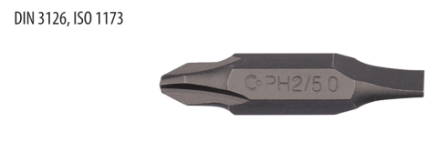 Ceta Form CB/660S6H6 Çift Taraflı Bits - 6.0/6.0 mm x 30 mm