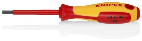 Knipex 98 13 40 4x75mm VDE İzoleli Allen Uçlu Anahtar Tornavida