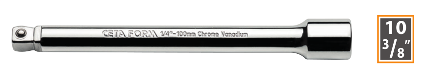 Ceta Form C11-72W 3/8'' Uzatma Kolu (Bombe Başlı) - 75 mm / 3''