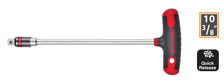Ceta Form C11-60S 3/8'' T Saplı Lokma Kolu - 230 mm