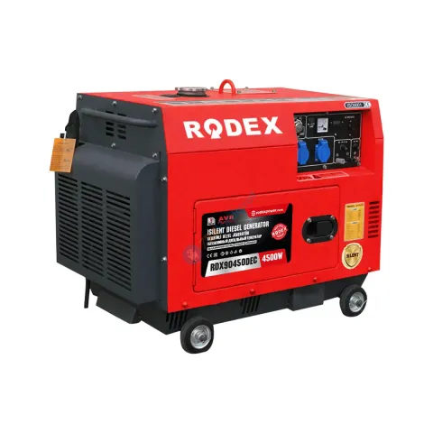 RODEX DİZEL JENERATÖR 4,5 KW / 4,5 KVA KABİNLİ