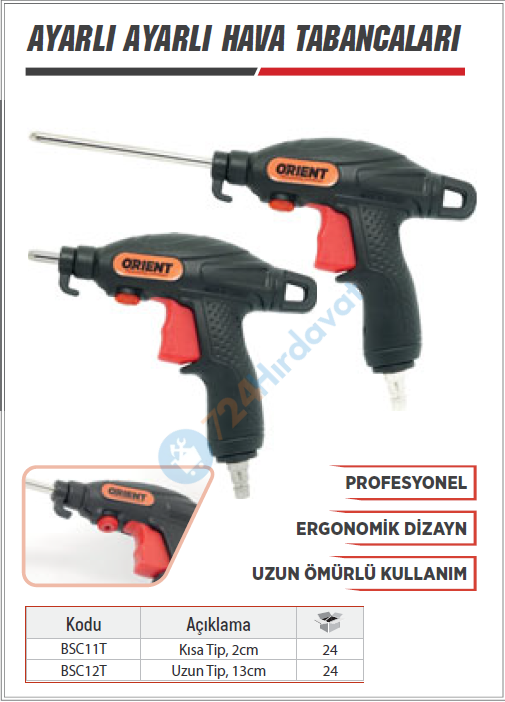 ORİENT BSC11T YENİ NESİL HAVA TABANCASI KISA