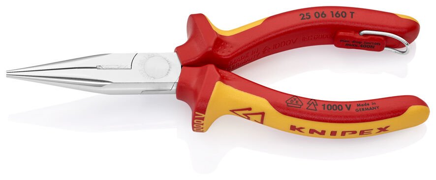 Knipex 25 06 160 VDE Düz Kargaburun (Radyocu Pense)