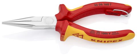 Knipex 25 06 160 VDE Düz Kargaburun (Radyocu Pense)
