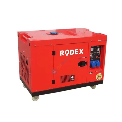 RODEX RDX90800DECA DİZEL JENERATÖR 8 KW / 8 KVA KABİNLİ ATS KUTULU