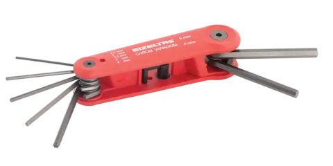 İzeltaş Kaset Allen Anahtar Takımı 7 Parça (1,5mm-6mm)