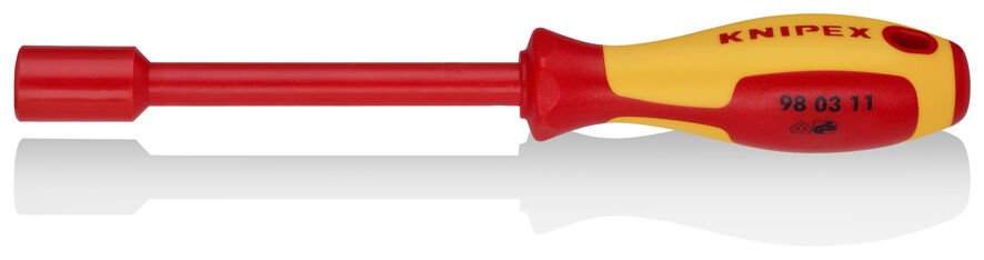 Knipex 98 03 11 11x125mm VDE İzoleli Lokma Uçlu Tornavida