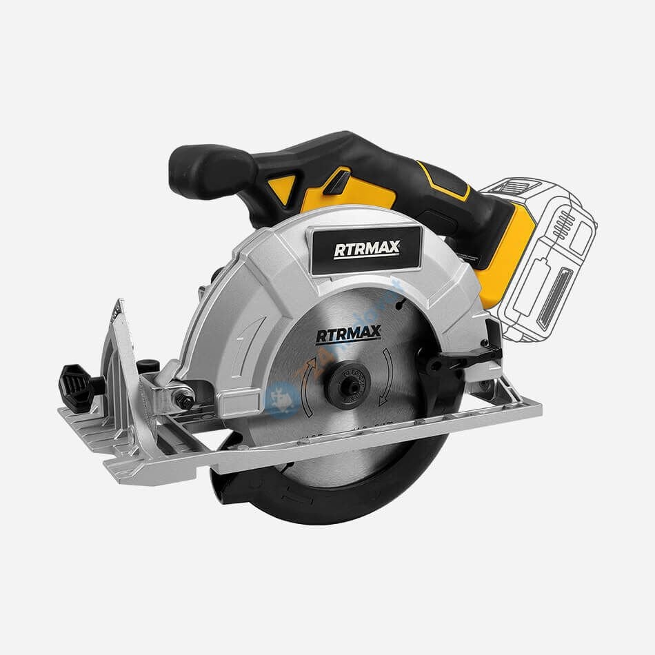 RTRMAX RTX1836B Akülü Dai̇re Testere 165Mm *Aküsüz* Rtrmax X-Lion