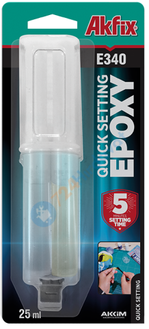 Akfix E340 EA012 Hızlı Epoksi Yapıştırıcı – 28,4 gr