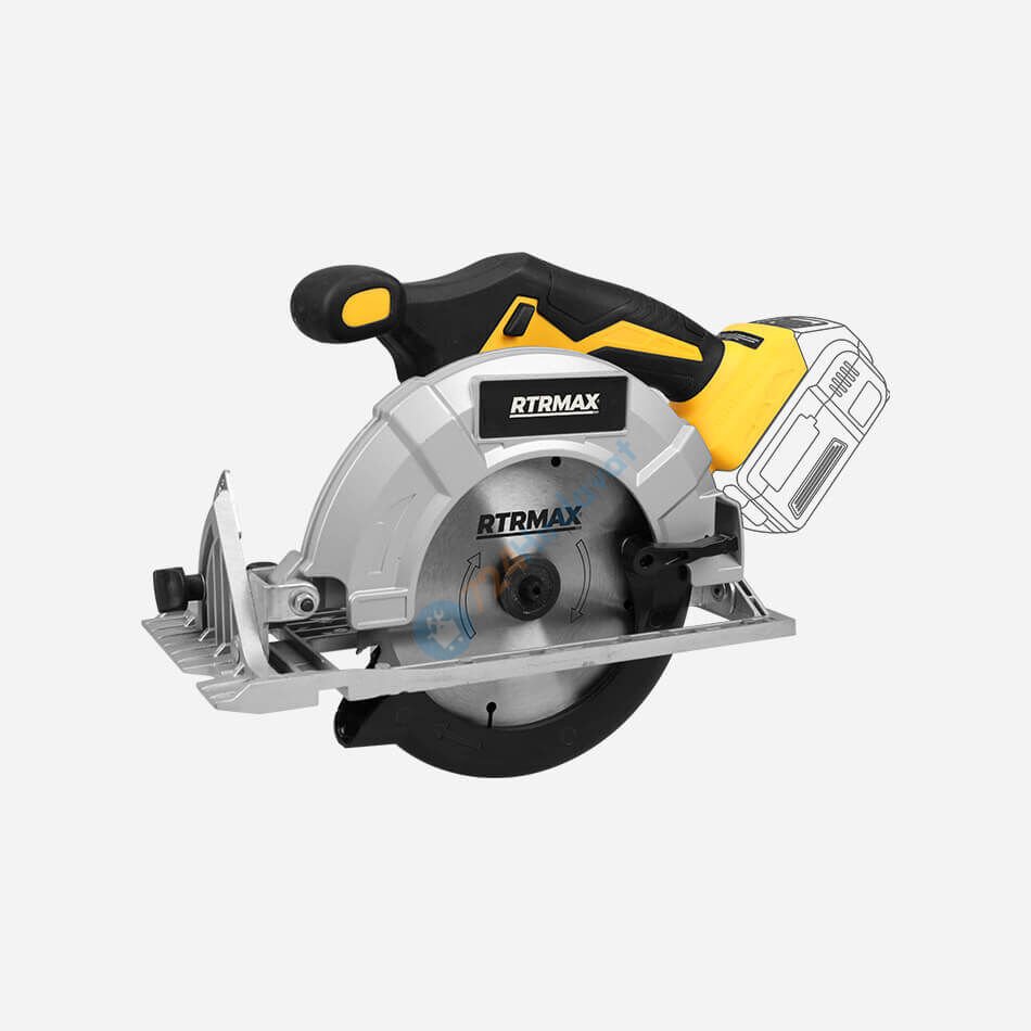 RTRMAX RTX2038B Akülü Dai̇re Testere Kömürsüz 165 Mm *Aküsüz* Rtrmax X-Lion