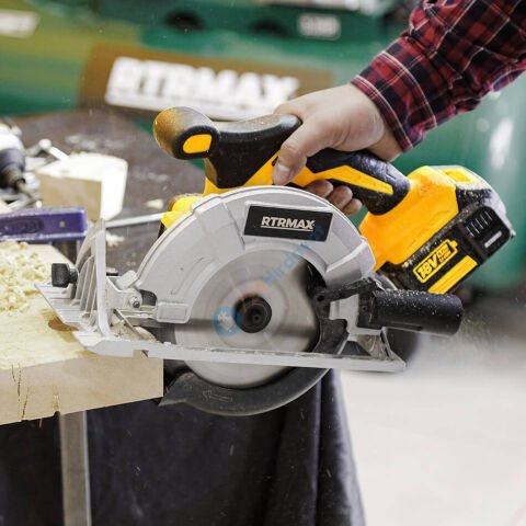 RTRMAX RTX2038B Akülü Dai̇re Testere Kömürsüz 165 Mm *Aküsüz* Rtrmax X-Lion