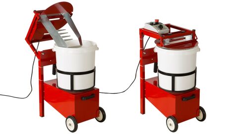 Kristal Motorlu Harç Karıştırıcı 33481 (550 Watt, 2 ad. 30lt. Kovalı)