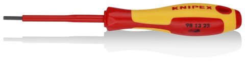 Knipex 98 13 25 2,5x75mm VDE İzoleli Allen Uçlu Anahtar Tornavida