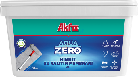 Akfix WHM0105 Aqua Zero Hibrit Su Yalıtım Membranı (1 kg)