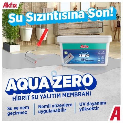 Akfix WHM0105 Aqua Zero Hibrit Su Yalıtım Membranı (1 kg)