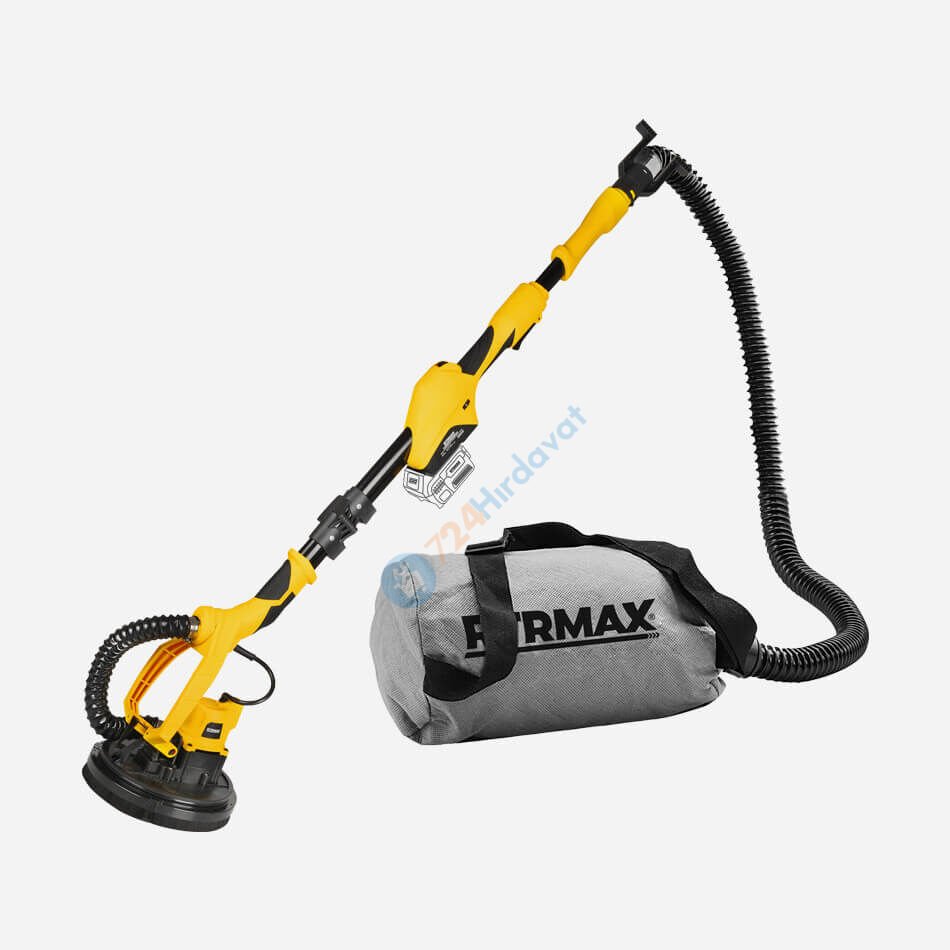 RTRMAX RTX2086B Akülü Alçıpan Duvar Zımpara Maki̇nesi̇ Kömürsüz *Aküsüz* Rtrmax X-Lion