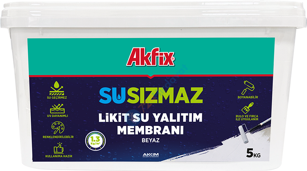 Akfix WSS20 Su Sızmaz Likit Su Yalıtım Membranı – 20 kg