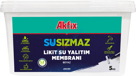 Akfix WSS20 Su Sızmaz Likit Su Yalıtım Membranı – 20 kg