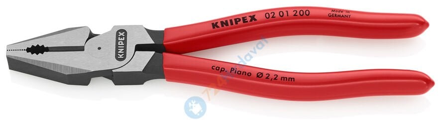 Knipex 02 01 200 Ağır Tip Kombine Pense 200 mm