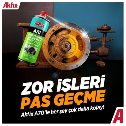 Akfix A70 YA020 Pas Sökücü Sprey 200 ml
