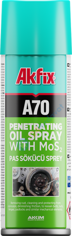 Akfix A70 YA040 Pas Sökücü Sprey 400 ml