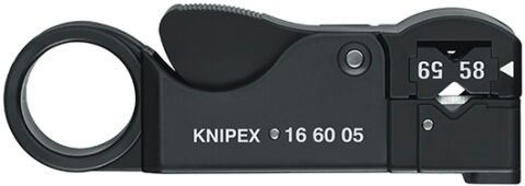 Knipex 16 60 05 SB COAX Kablo Sıyırma Aleti