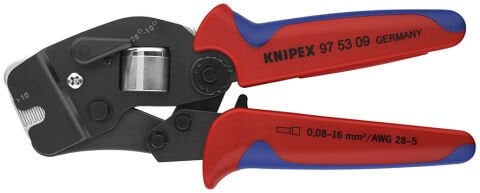 Knipex 97 53 09 Dörtçene Yüksük Sıkma Pensi