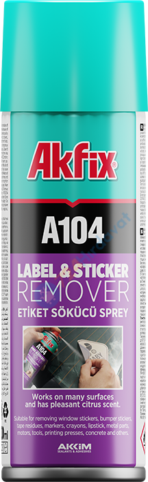 Akfix A104 YAC104 Etiket Sökücü Sprey 200 ml