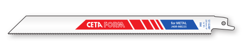 Ceta Form J40R-MB225 Tilki Kuyruğu Bıçağı (Metal için) - 5'li Paket